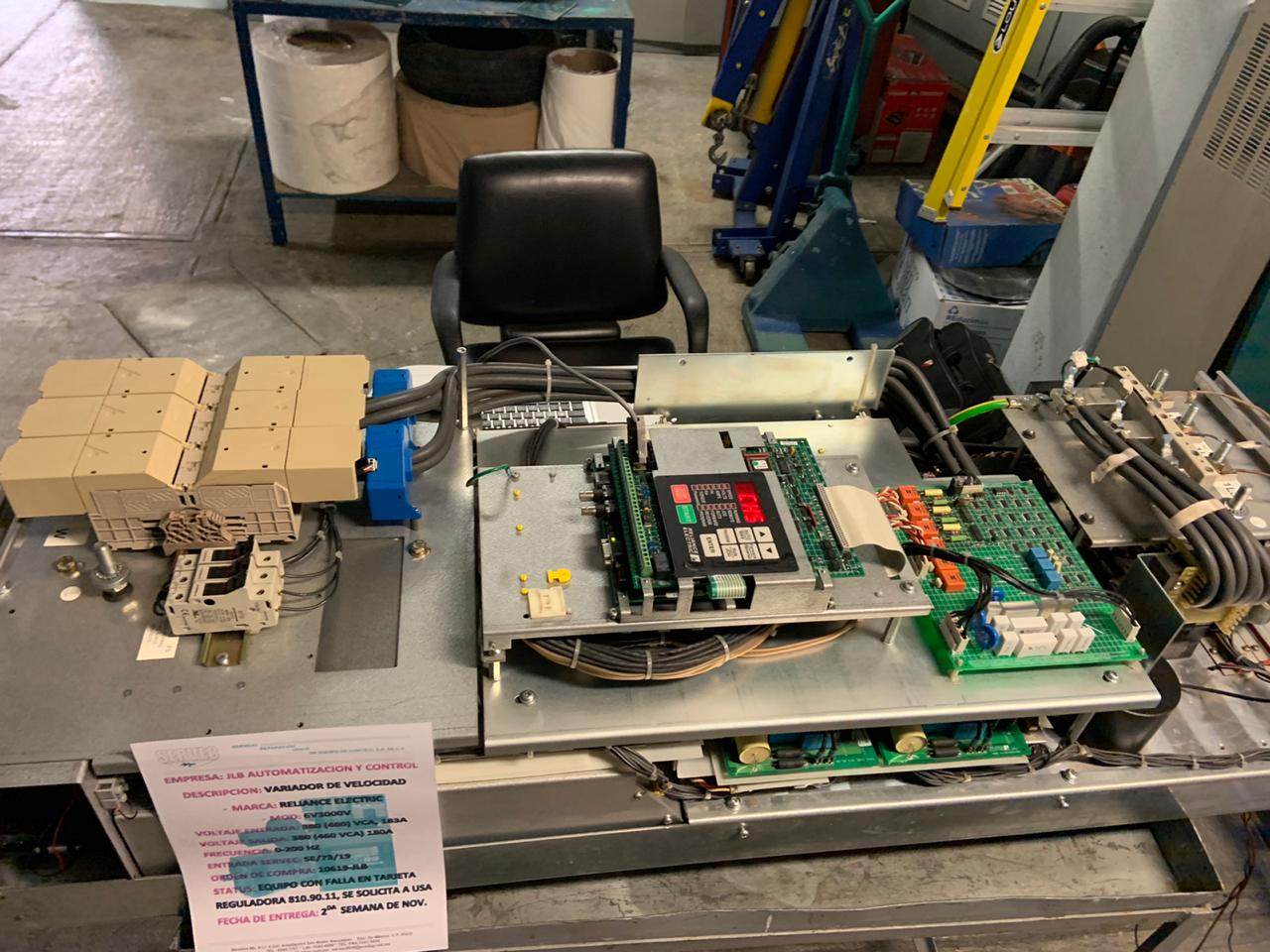 Reparaci�n y mantenimiento Drivers de PLC